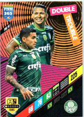fotbalová karta Panini FIFA 365 2024 Adrenalyn XL PAL14 Dudu / Rony	SE Palmeiras Double Trouble