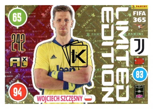 Panini Adrenalyn XL FIFA 365 2021 Limited Edition Wojciech Szczesny Juventus