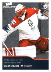 2019-20 Czech Ice Hockey Team  46 Šimon Hrubec