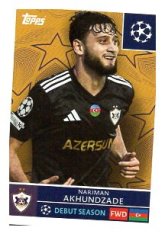 2025-26 Topps Champions League  Qarabağ FK 549 Nariman Akhundzade