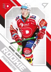 hokejová kartička 2021-22 SportZoo Tipsport Extraliga Serie 2 Rookie Premiere  RP-21 Daniel Herčík HC Dynamo  Pardubice