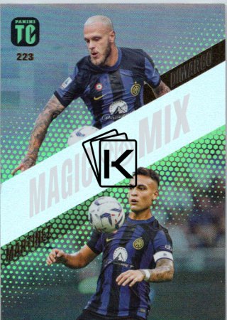 fotbalová karta Panini Top Class 223  Federico Dimarco / Lautaro Martinez (FC Internazionale Milano)