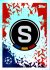2024-25 Topps Champions League 419 Club Badge (AC Sparta Praha)
