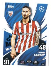 fotbalová kartička 2025-26 Topps Match Attax UCC 327 Oihan Sancet (Athletic Club)