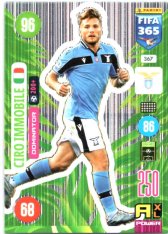 fotbalová karta Panini Adrenalyn XL FIFA 365 2021 Dominator 367 Ciro Immobile SS Lazio