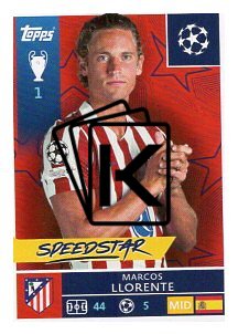 2025-26 Topps Champions League Atlético Madrid 120 Marcos Llorente