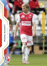 fotbalová kartička SportZoo 2020-21 Fortuna Liga Gold Limited 140 Michal Hlavatý FK Pardubice /99