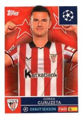 2025-26 Topps Champions League AC Bilbao 111 Gorka Guruzeta