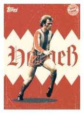 fotbalová kartička 2025-26 Topps Team set FC Bayern Munchen Die Bayern DB-5 Uli Hoeneß