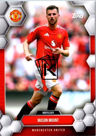 fotbalová kartička 2024-25 Topps Manchester United Fan Set 15 Mason Mount