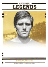 Fotbalová kartička 2019-20 SportZoo National Legends L06 Ladislav Jurkemik