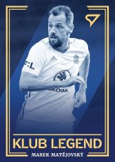 fotbalová kartička SportZoo 2020-21 Fortuna Liga Klub Legend 5 Marek Matějovský FK Mladá Boleslav
