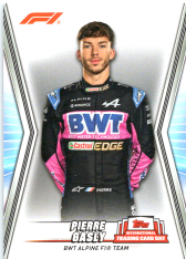sběratelská karta F1 2023 NTCD-F12 Pierre Gasly Alpine