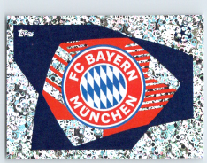 2023-24 Topps Champions League samolepka Logo FC Bayern München