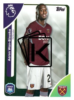 fotbalová kartička 2025-26 Topps  Premier League 275 Aaron Wan-Bissaka (West Ham United)