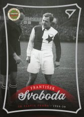 fotbalová kartička 2023 Sportzoo Dekády N--002 FRANTIŠEK SVOBODA SK SLAVIA PRAHA
