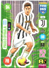 fotbalová karta Panini Adrenalyn XL FIFA 365 2021 Dominator 366 Paulo Dybala Juventus