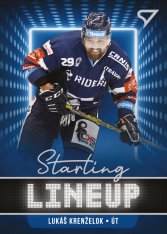 hokejová kartička 2021-22 SportZoo Tipsport Extraliga Serie 2 Starting Line Up SLU-60 Lukáš Krenželok HC Ridera Vítkovice