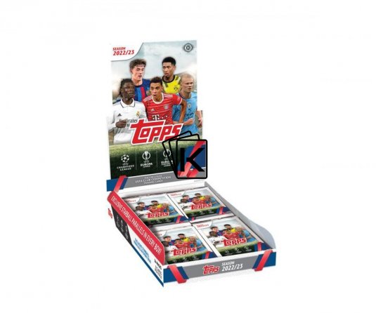 2022-23 Topps UEFA Club Competitions Hobby Case
