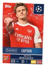 2025-26 Topps Champions League Arsenal FC 57 Martin Ødegaard