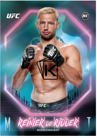 2025 Topps Midnight UFC Hobby Box