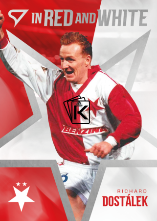 2025-26 SportZoo SK Slavia Praha In Red and White RW-04 Richard Dostálek