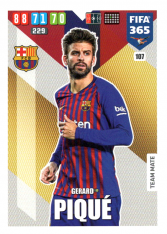 Fotbalová kartička Panini Adrenalyn XL FIFA 365 - 2020 Team Mate 107 Gerard Pique   FC Barcelona