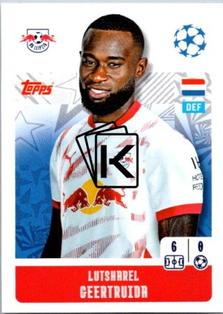 2024-25 Topps Champions League 311 Lutsharel Geertruida (RB Leipzig)