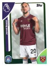 fotbalová kartička 2025-26 Topps  Premier League 284 Jarrod Bowen (West Ham United)