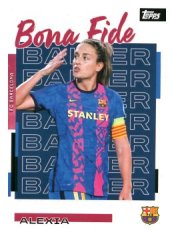 fotbalová kartička 2025-26 Topps Team set FC Barcelona Bona Fide Baller 24 Alexia Putellas
