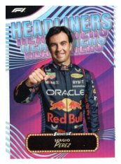 2024 Topps Finest F1 Centurions Headliners HL-1 Sergio Perez – Oracle Red Bull Racing
