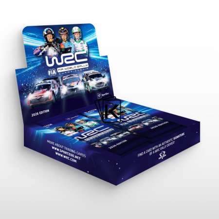 2026 Sportzoo FIA WRC Trading Cards Blaster Box