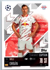 fotbalová kartička 2024-25 Topps Match Attax UEFA Club Competitions 228 Willi Orban (RB Leipzig)  -  Captain