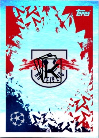 2024-25 Topps Champions League 307 Club Badge (RB Leipzig)