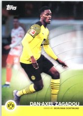 Fotbalová kartička 2021-22 Topps Borrusia Dortmund BVB DZ Dane Axel Zagadou