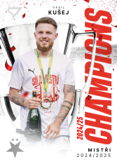 2025-26 SportZoo SK Slavia Praha Champions CH-36 Vasil Kušej