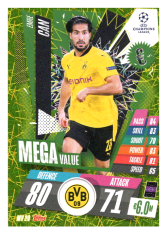 fotbalová kartička 2020-21 Topps Match Attax Champions League Extra Mega Value MV20 Emre Can Borussia Dortmund