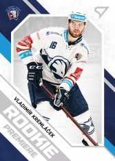 hokejová kartička 2021-22 SportZoo Tipsport Extraliga Serie 2 Rookie Premiere  RP-25 Vladimír Kremláček HC Škoda Plzeň