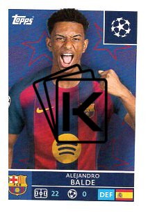 2025-26 Topps Champions League FC Barcelona 186 Alejandro Balde