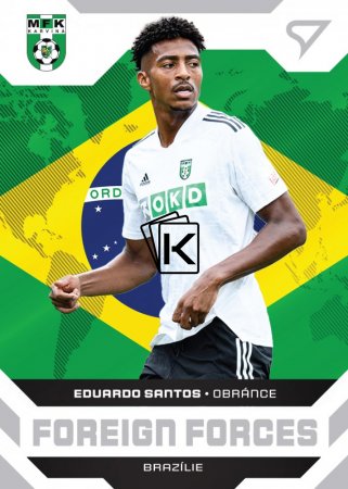fotbalová kartička 2021-22 SportZoo Fortuna Liga Foreign Forces FF5 Eduardo Santos MFK Karviná