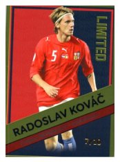 fotbalová kartička 2023 Pro Arena Repre Gold /10 Radoslav Kováč