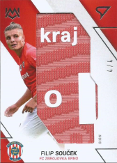 2022-23 SportZoo Fortuna Liga Unique Mark UM-FS Filip Souček Město Brno 4/4 FC Zbrojovka Brno