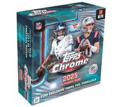 2025 Topps Chrome Football Mega Box