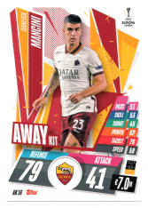 fotbalová kartička 2020-21 Topps Match Attax Champions League Extra Away Kit AK16 Gianluca Mancini AS Roma