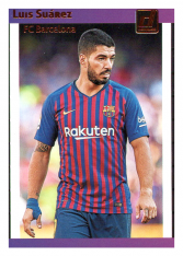 2018-19 Panini Donruss Soccer 1989 Tribute  DT-1 Luis Suarez - FC Barcelona