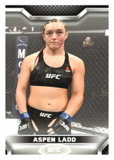 2020 Topps UFC Knockout 49 Aspen Ladd - Bantamweight