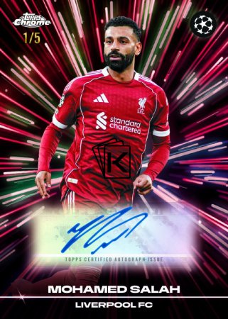 2025-26 Topps Chrome UEFA Club Competitions Blaster Box