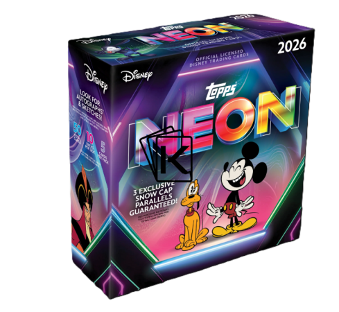 2026 Topps Disney Neon Mega Box