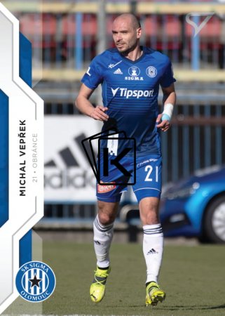 fotbalová kartička SportZoo 2020-21 Fortuna Liga Serie 2 řadová karta 357 Michal Vepřek SK Sigma Olomouc