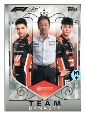 2025 Topps Turbo Attax F1 Moneygram Haas  72	Ocon / Komatsu / Bearman